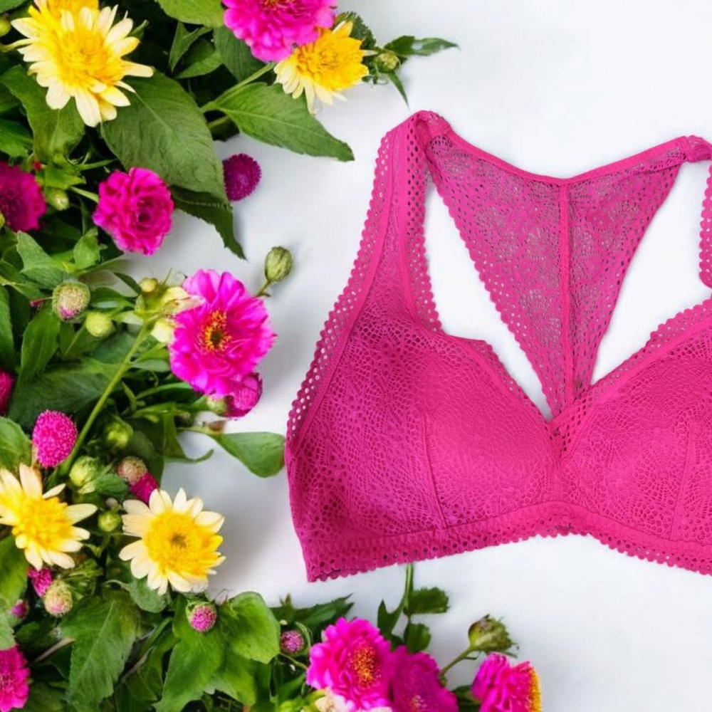 Victoria's Secret Pink Bra with Racerback Design